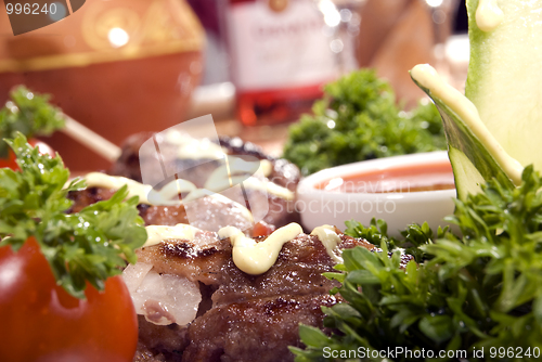 Image of Fried meat                 