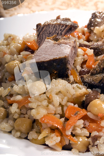 Image of Pilaf with meat   