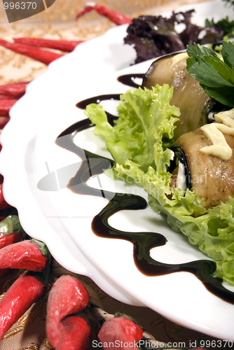 Image of Aubergine appetizer    