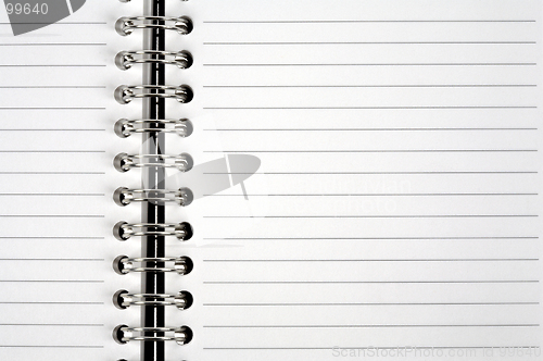 Image of spiral bound notepad