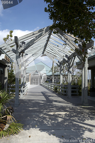 Image of Entrance to coe visitor center