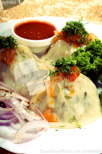 Image of Hot asian dish 