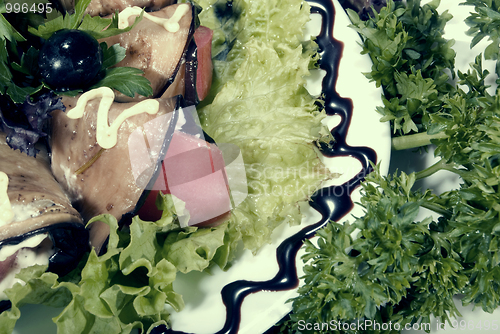 Image of Aubergine appetizer   