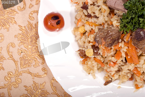Image of Pilaf with meat    