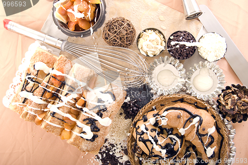 Image of Different confectionery  