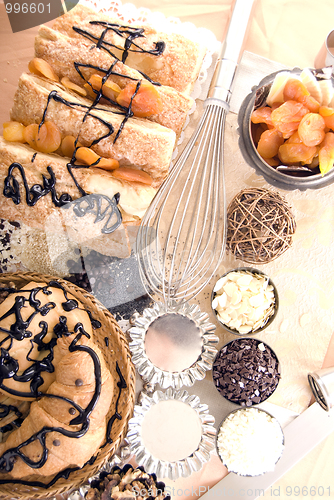 Image of Different confectionery   