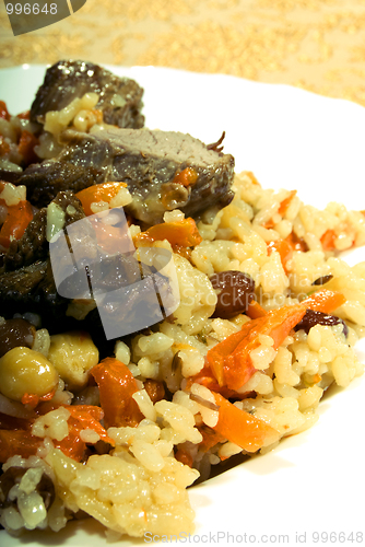 Image of Pilaf with meat    