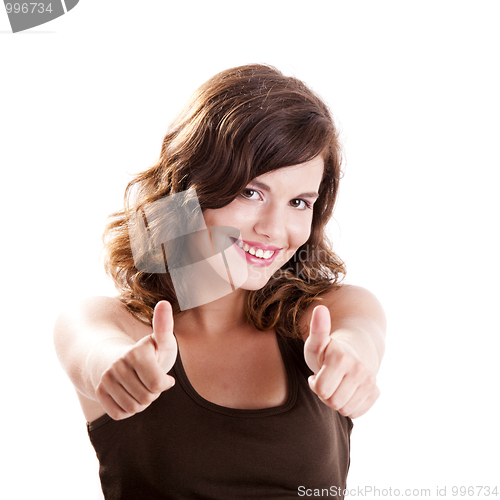 Image of Confident young woman