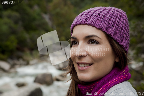 Image of Beautiful young woman