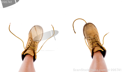 Image of Yellow boots