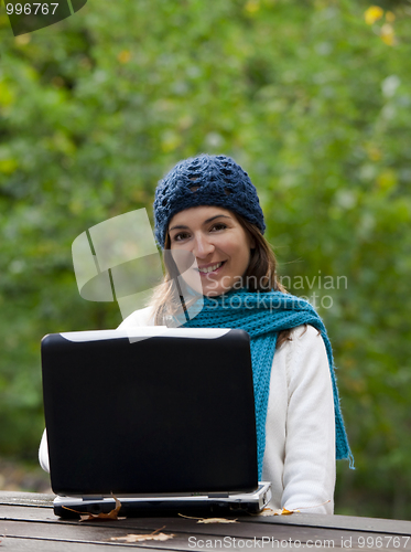 Image of Working in the park