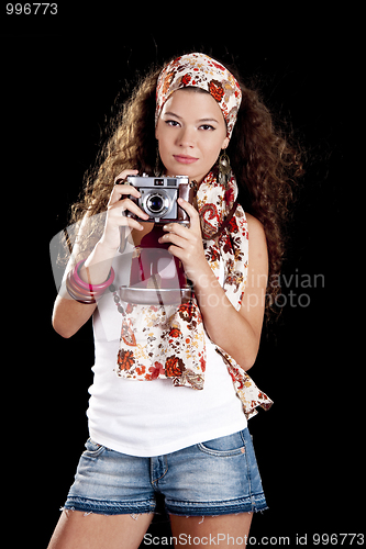 Image of Fashion young woman