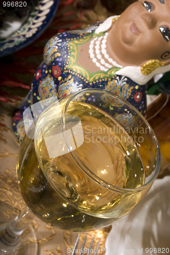 Image of Photo of served table close-up         