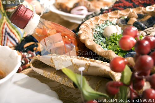 Image of Decorations of the table    