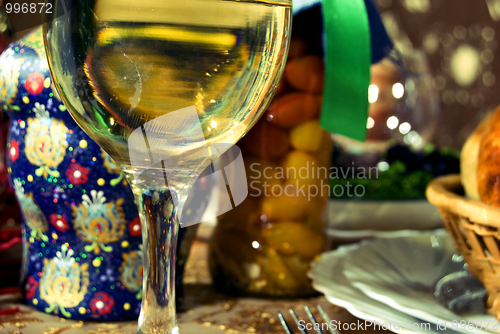 Image of  Photo of served table close-up         