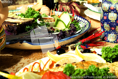 Image of Festive table   