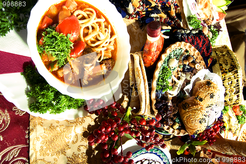 Image of Festive table  