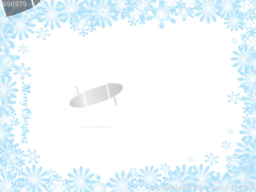 Image of Snowflake christmas white night