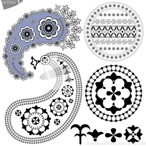 Image of Vintage design elements