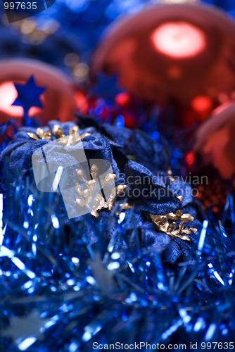 Image of Christmas and New Year decorations   