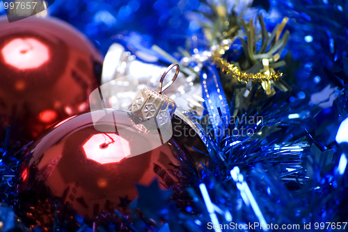 Image of Christmas and New Year decorations   