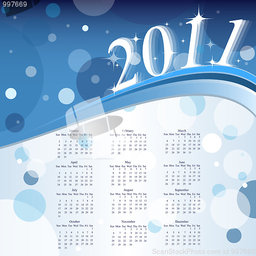 Image of 2011 Calendar  