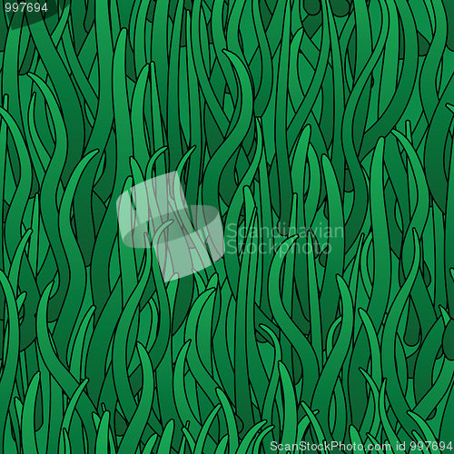 Image of Abstract background of green grass