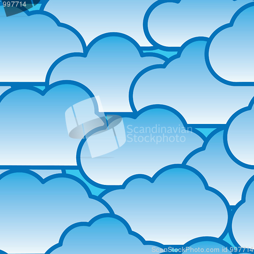 Image of Abstract day clouds background