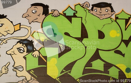 Image of children graffiti