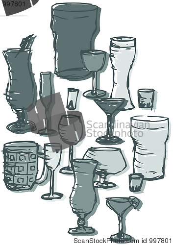 Image of Drinks Glasses