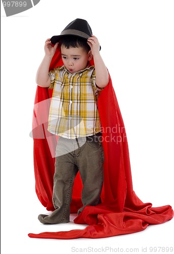 Image of cute boy with hat