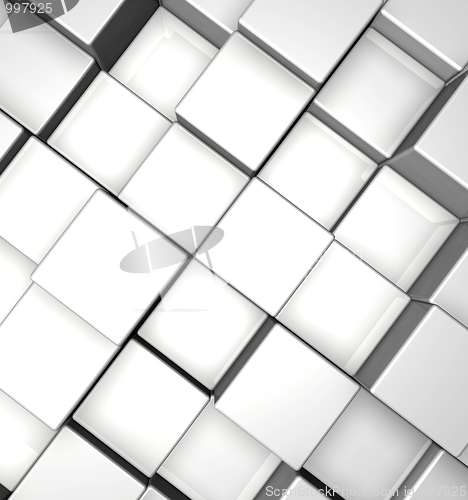 Image of cubes background