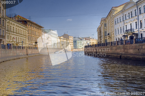 Image of River in Saint Petersburg