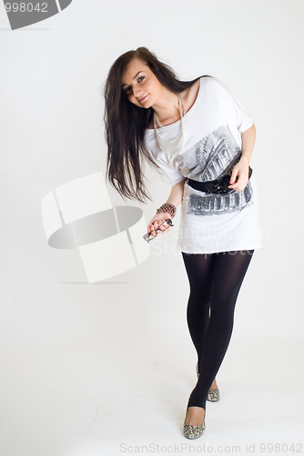 Image of Portrait of beautiful girl