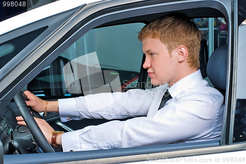Image of Driving man