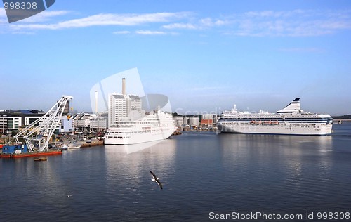 Image of Stockholm port