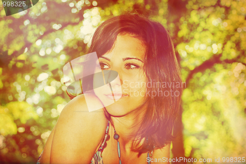 Image of Young girl portrait
