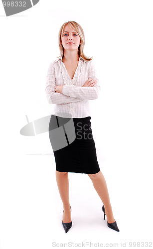 Image of Young business woman