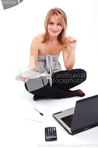 Image of beautiful young girl