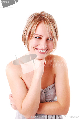 Image of portrait of beautiful young girl 