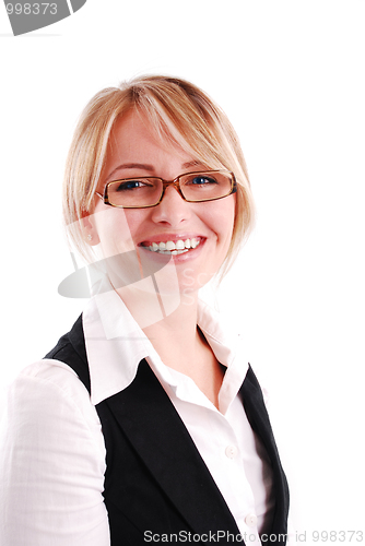 Image of Young business woman