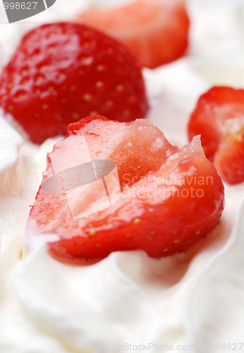Image of fresh strawberry 