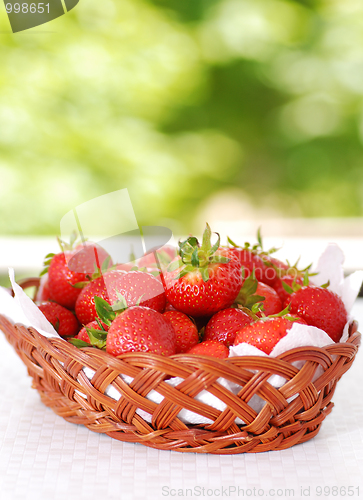 Image of fresh strawberry 