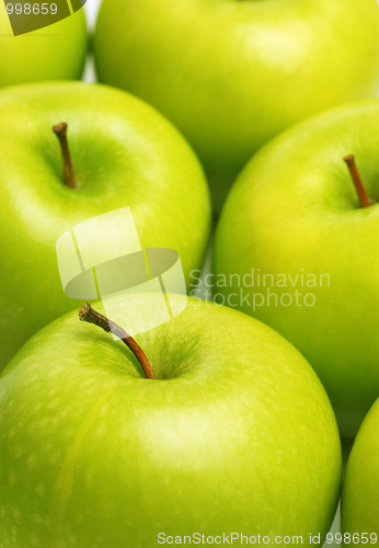 Image of fresh green apples