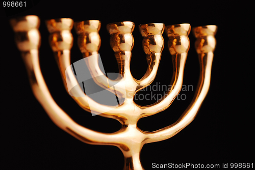 Image of Hanukkah menorah 