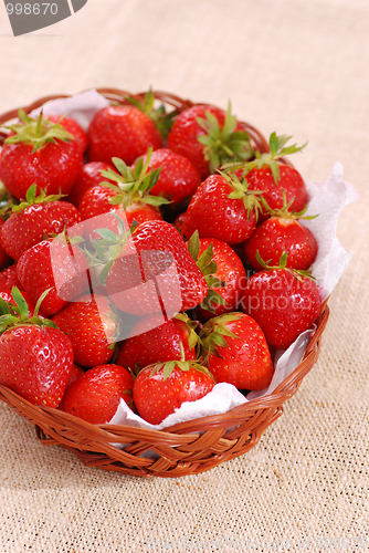 Image of fresh strawberry 