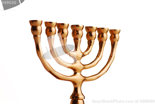 Image of Hanukkah menorah