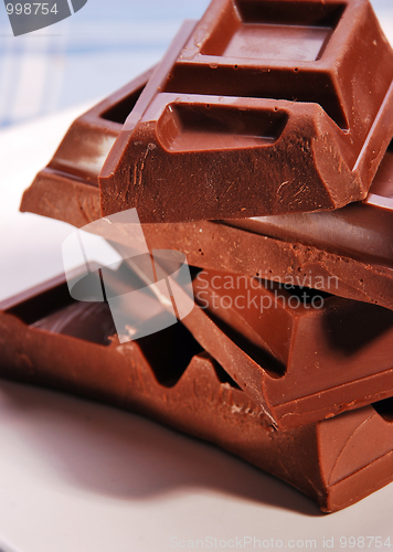 Image of Blocks of Chocolate 