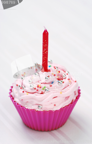 Image of Pink cupcake