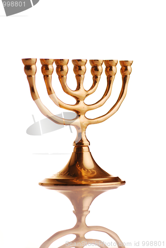 Image of Hanukkah menorah 